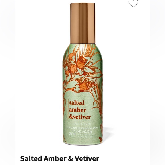 3) “SALTED AMBER & VETIVER” Concentrated Room Spray, ea 1.5 oz / 42.5 g B&BW NWT - Picture 1 of 4